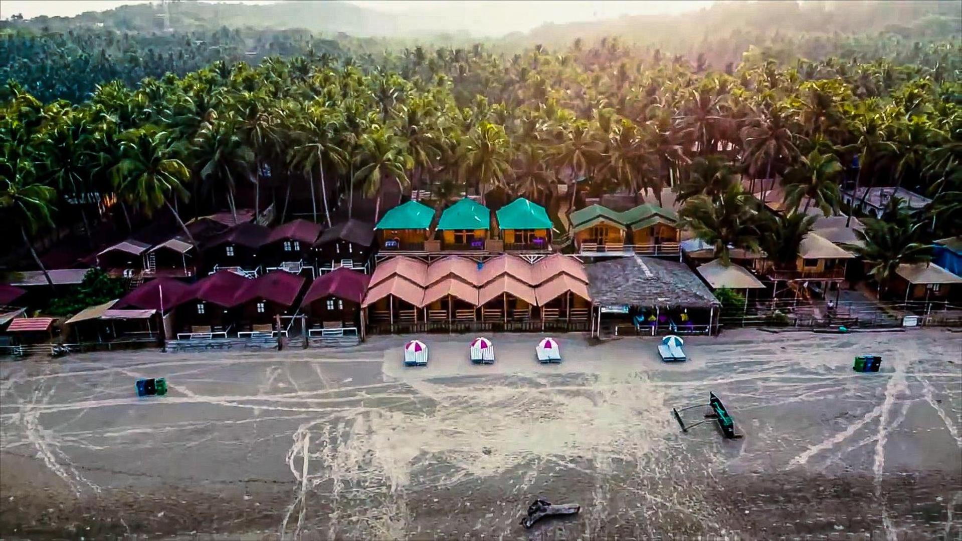 Om Sai Beach Huts Hotel อากอนดา ภายนอก รูปภาพ
