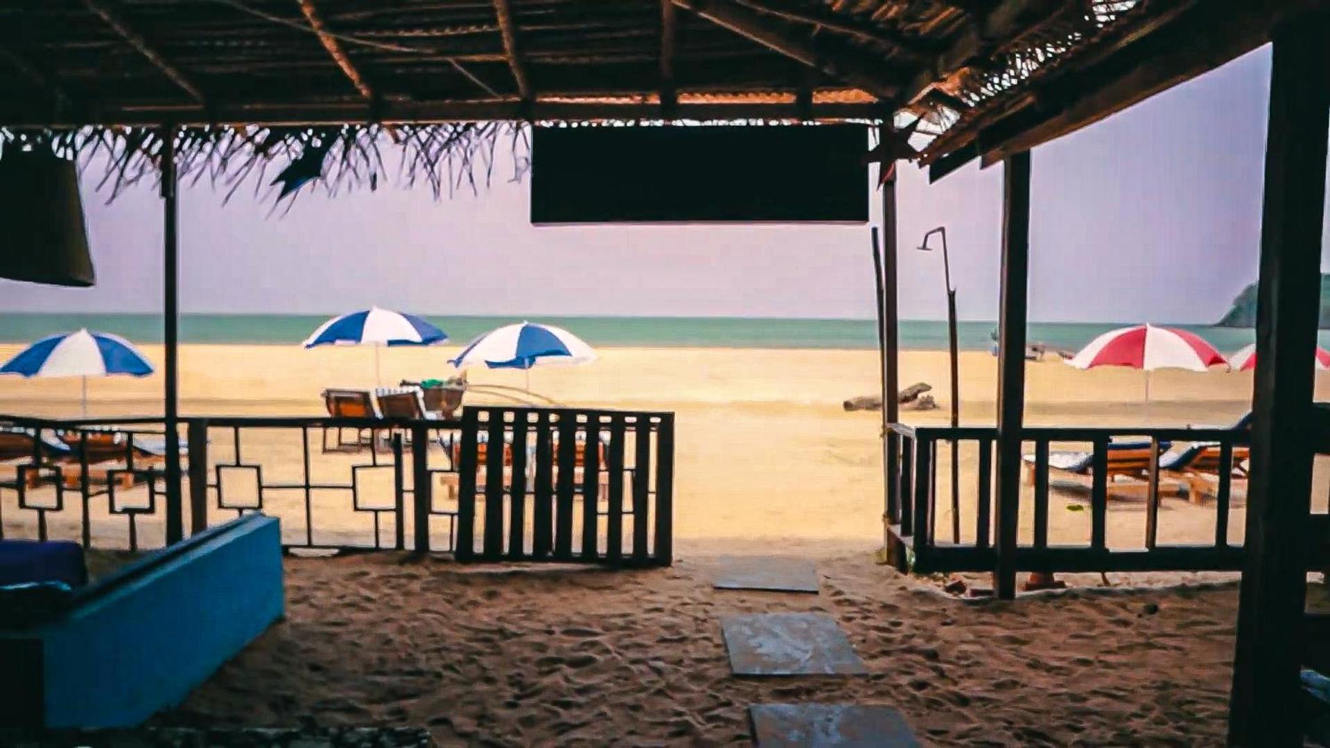 Om Sai Beach Huts Hotel อากอนดา ภายนอก รูปภาพ